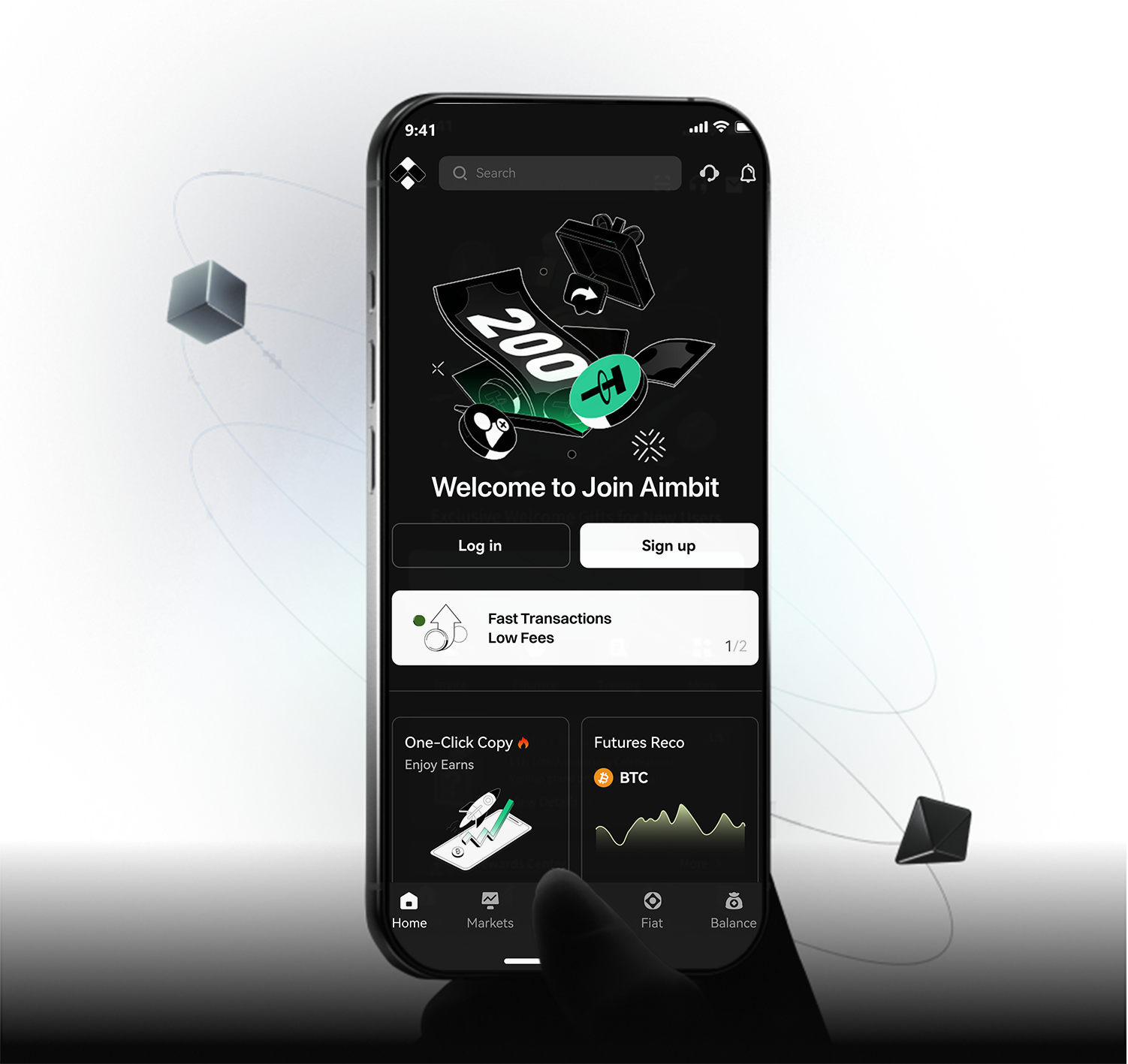 AIMBIT mobile trading app